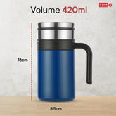 Usha Shriram reusable coffee cup - environmentally friendly choice